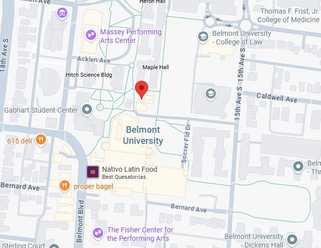 Belmont University Esports Lounge (Coming 2025) – Nashville, TN, USA
