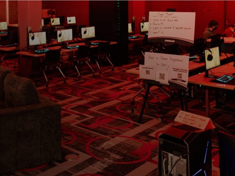 Chinook Student Center Esports Lounge – WSU, Pullman, WA, USA