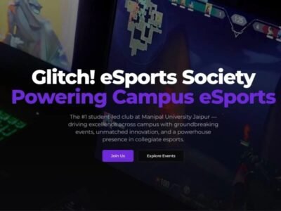 Glitch eSports Society – Jaipur, Rajasthan, India