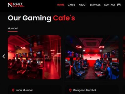 Next Level Gaming Cafe – Juhu, Mumbai, Maharashtra, India