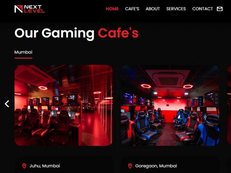 Next Level Gaming Cafe – Gopal Nagar, Nagpur, Maharashtra, India