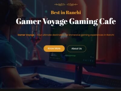 Gamer Voyage Gaming Café – Ranchi, Jharkhand, India